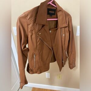 Ambiance Outerwear Leather Jacket S
